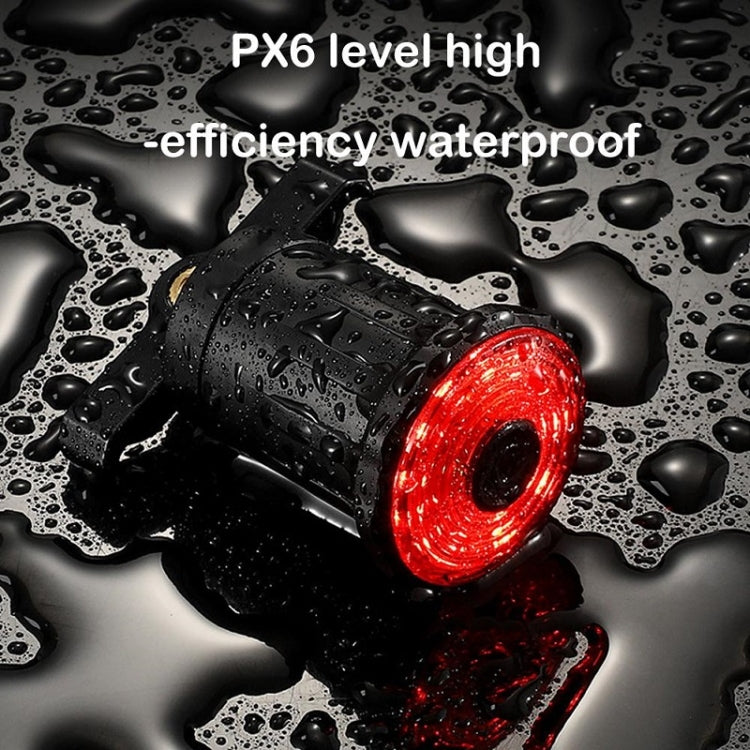 WEST BIKING Bicycle USB Charging Smart Brake Sensor Warning Tail Light