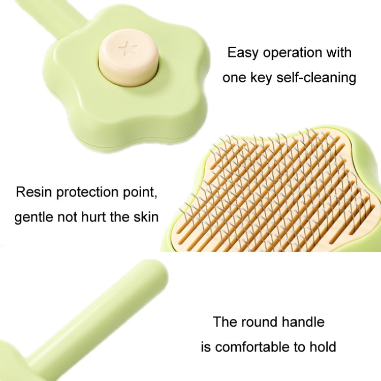 Pet Fine-Tooth Comb To Remove Floating Hair And Knots