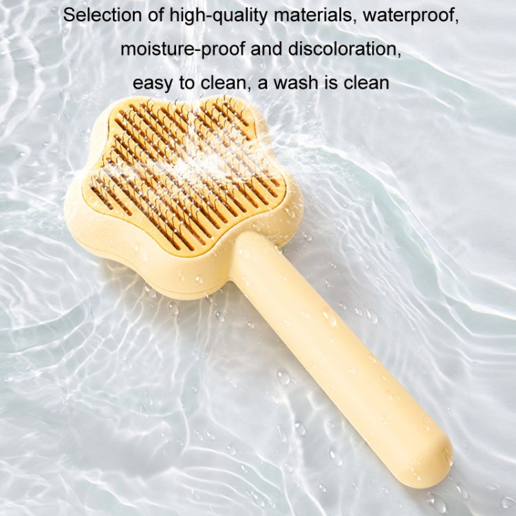 Pet Fine-Tooth Comb To Remove Floating Hair And Knots