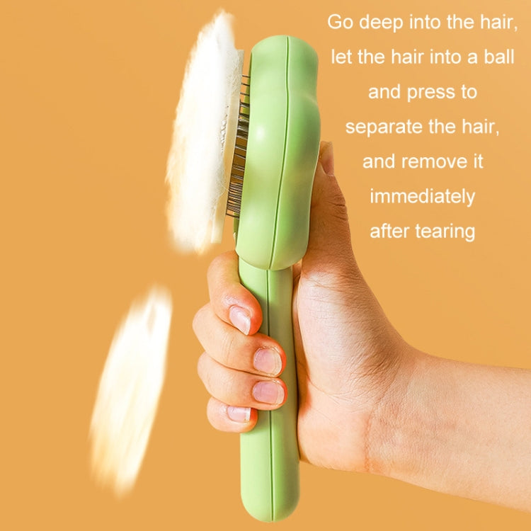 Pet Fine-Tooth Comb To Remove Floating Hair And Knots