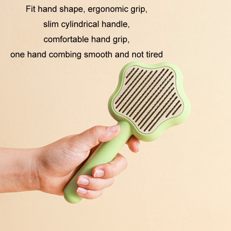 Pet Fine-Tooth Comb To Remove Floating Hair And Knots