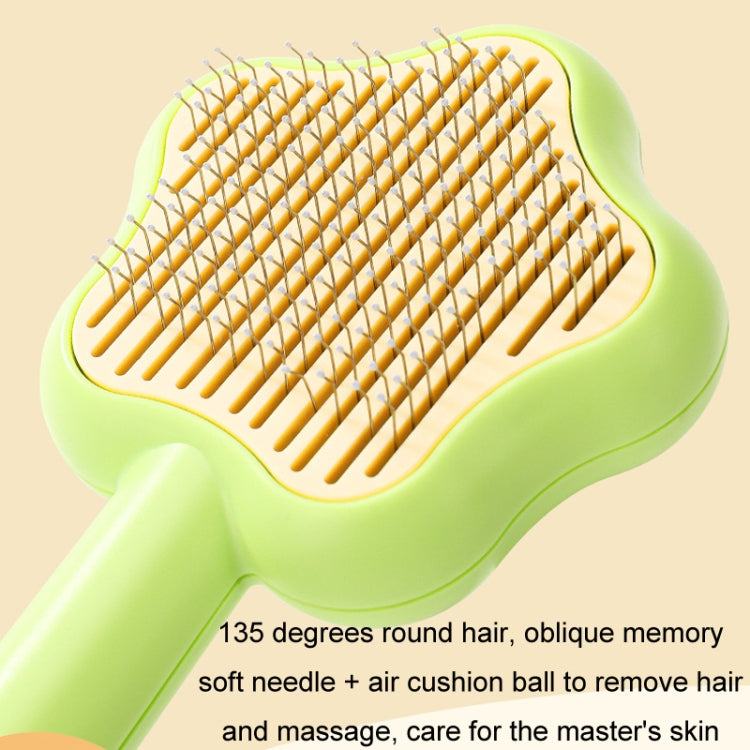 Pet Fine-Tooth Comb To Remove Floating Hair And Knots