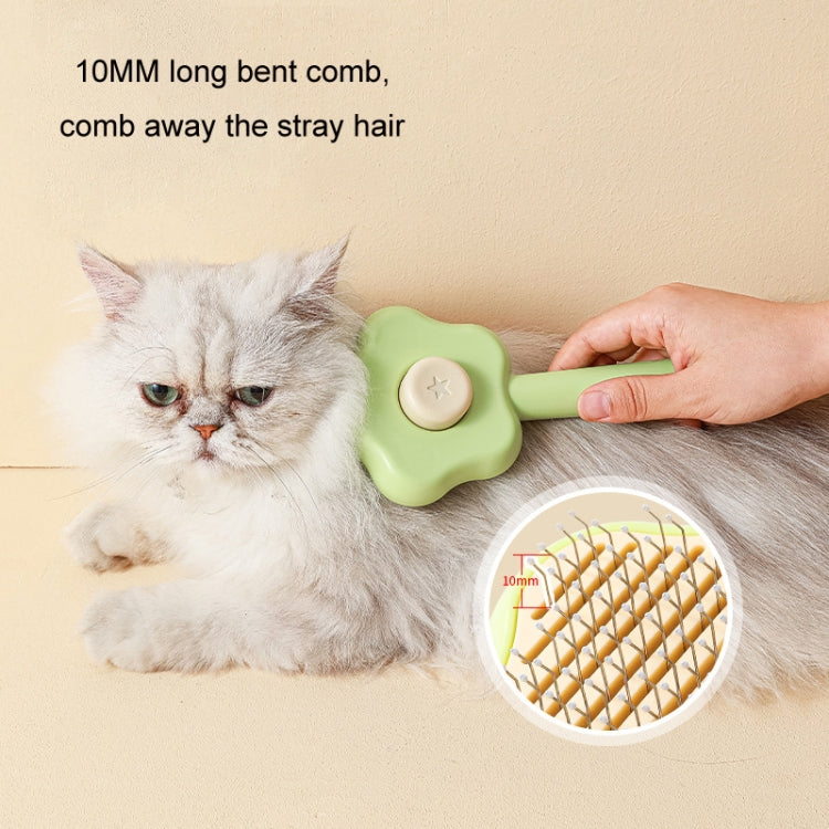 Pet Fine-Tooth Comb To Remove Floating Hair And Knots