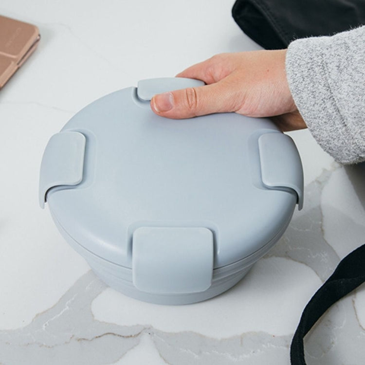 1100ml Silicone Folding Lunch Box  Travel Bowl Microwave & Dishwasher Safe