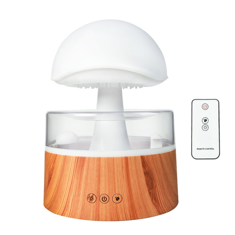 500ml Rain Humidifier Mushroom Cloud Colorful Night Lamp Aromatherapy Machine With Remote Control