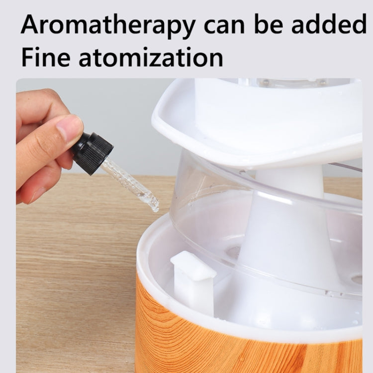 500ml Rain Humidifier Mushroom Cloud Colorful Night Lamp Aromatherapy Machine With Remote Control