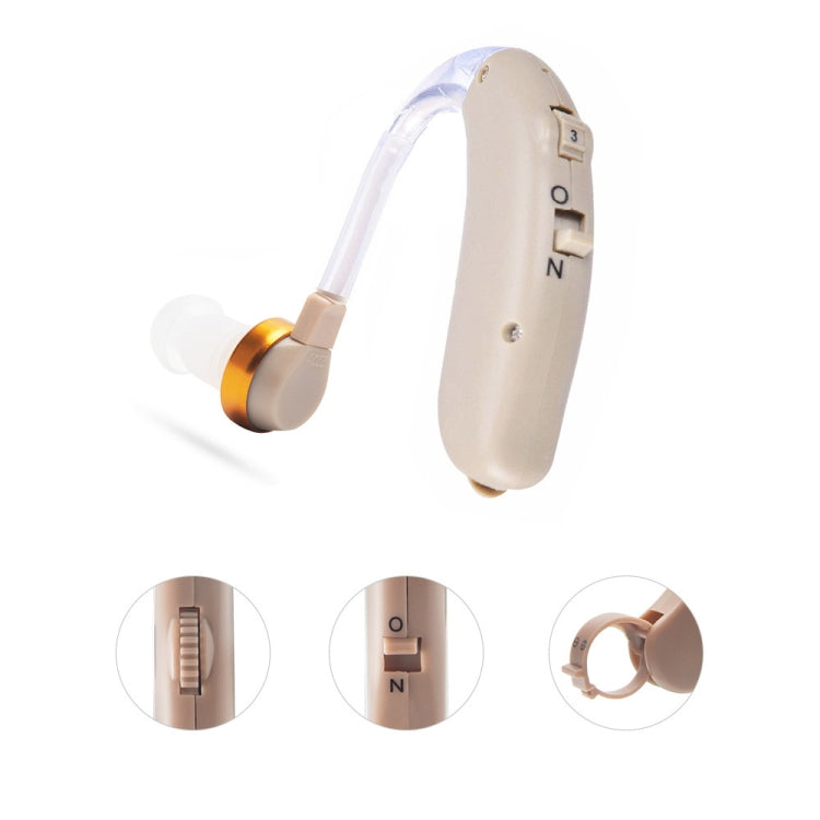 F-138D DC 1.5V  Earhook Hearing Aid Sound Amplifier