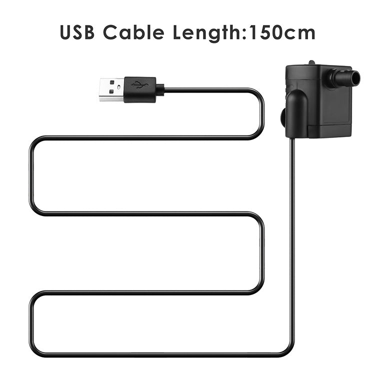 1.5m Micro USB DC Silent Brushless Water Pump