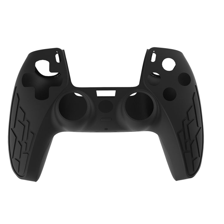 For PS5 Gamepad Silicone Case Non-slip Texture Thickened Protective Cover