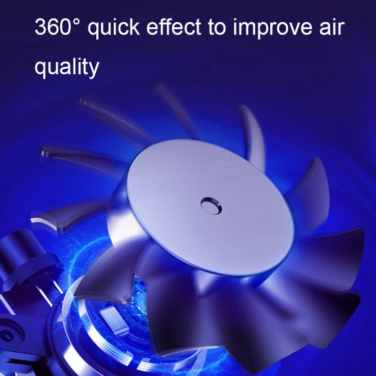 USB Plug-in Home Bedroom Deodorizer Desktop Car Negative Ion Air Purifier