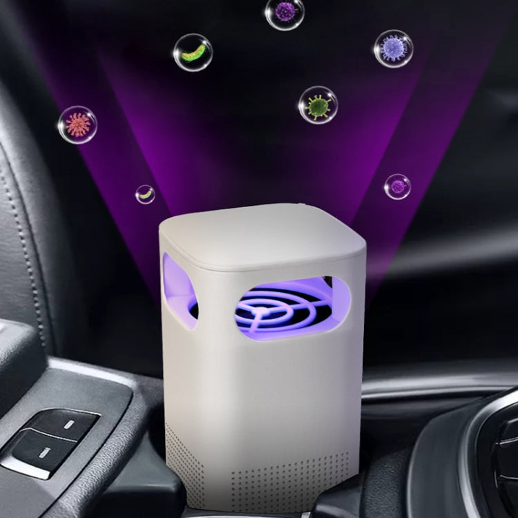 USB Plug-in Home Bedroom Deodorizer Desktop Car Negative Ion Air Purifier