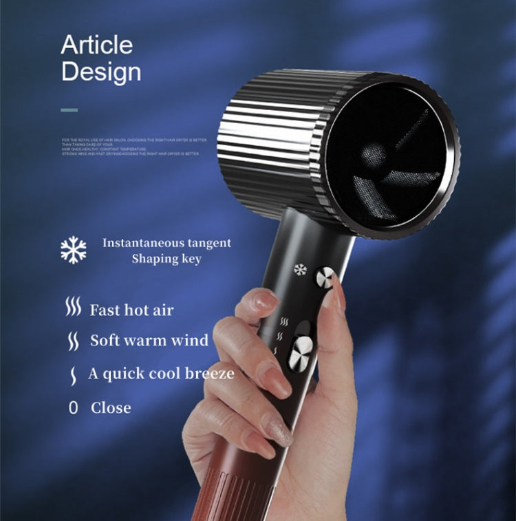 1600W Negative Ion Hair Dryer With  3 Speed Adjustment,CN Plug