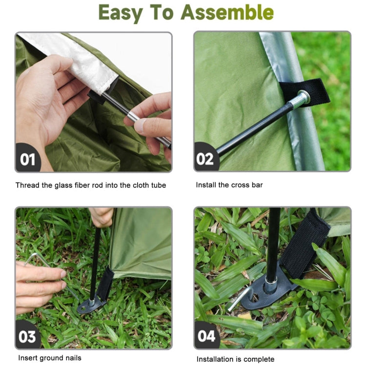 Outdoor Waterproof Bicycle Storage Shed Oxford 210D Heavy Duty Bike Tent