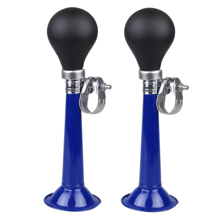 2pcs 7 inch Metal Plating Bicycle Air Horn Bicycle Accessories