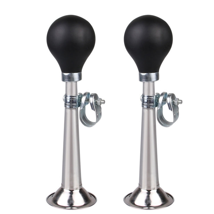 2pcs 7 inch Metal Plating Bicycle Air Horn Bicycle Accessories