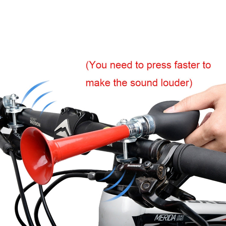 2pcs 7 inch Metal Plating Bicycle Air Horn Bicycle Accessories