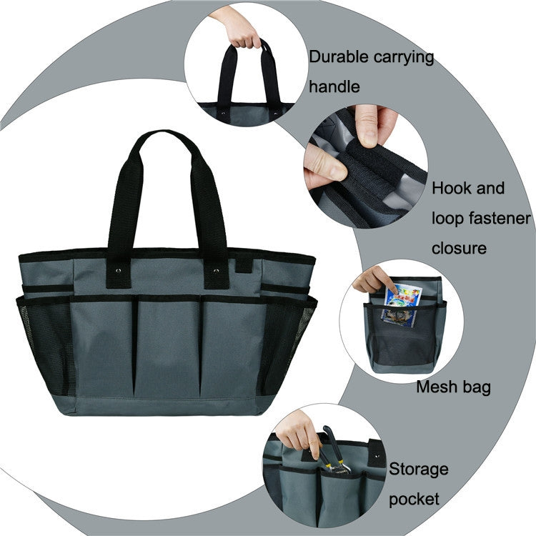 Outdoor Portable Oxford Fabric Gardening Tool Bag Garden Pruning Tool Storage Bag