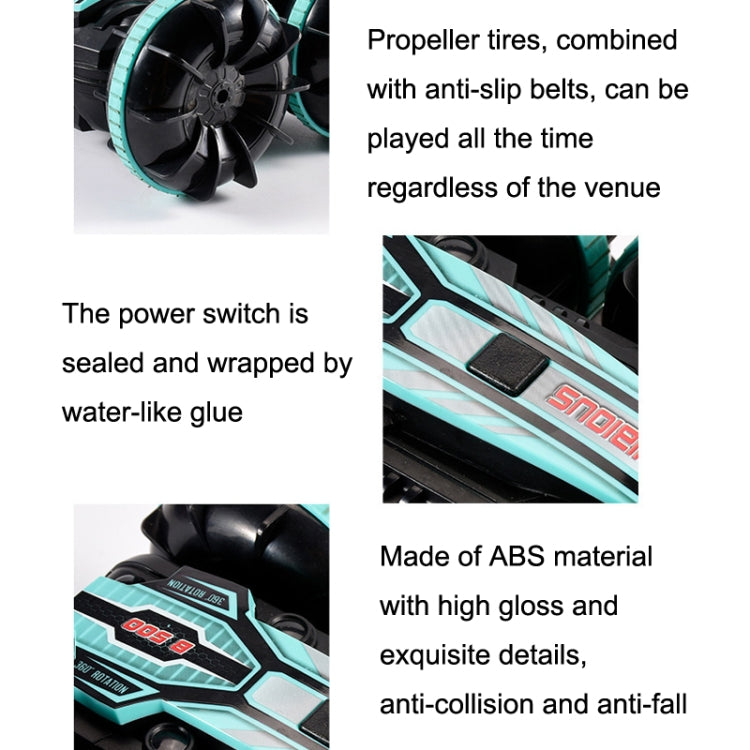 2.4G Amphibious Stunt Remote Control Car Double-sided Rolling Driving Children Electric Toys