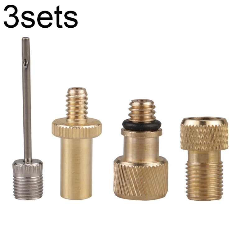 SV/AV/DV Bicycle Valve Adapter Set Bike Ball Pump Accessories