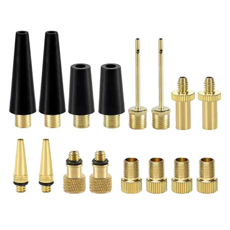 SV/AV/DV Bicycle Valve Adapter Set Bike Ball Pump Accessories