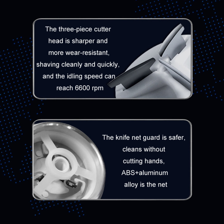 KONKA Mini Portable Razor Outdoor Waterproof Men Razor