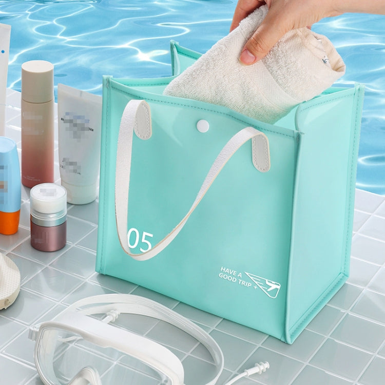 PVC Travel Cosmetic Bag Waterproof Toiletry Bag Hand Bag