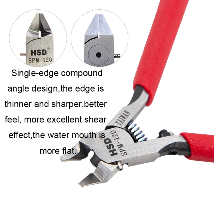HSD SPM-120 Single Edged Shear Pliers Thin Edged Model Assembled Water Jaw Pliers