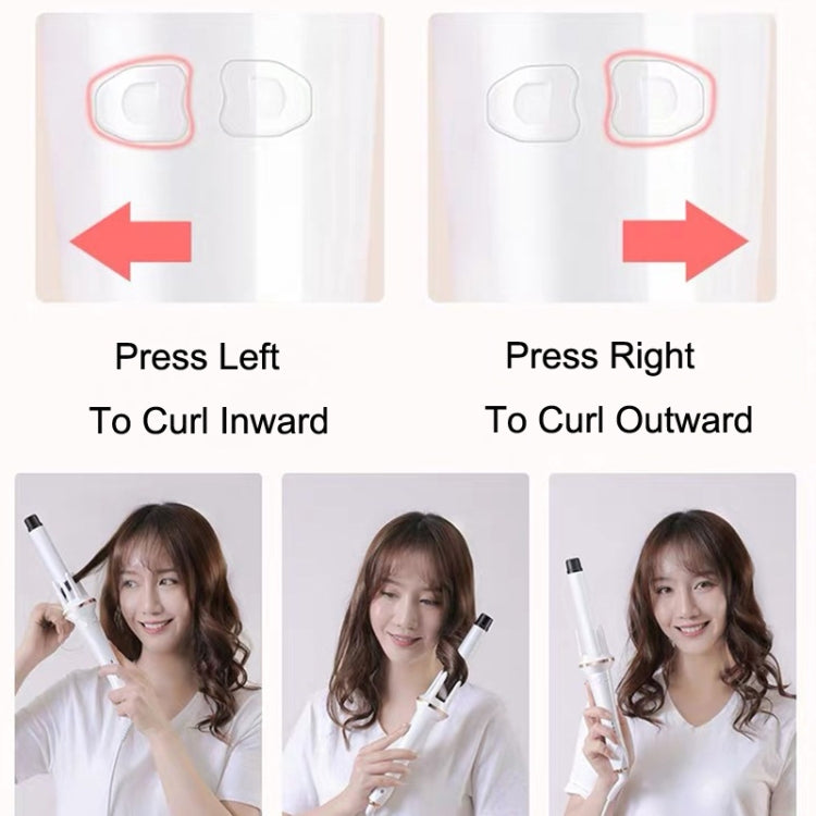 Automatic Curling Iron With Bi-Directional Rotating Ceramic Glaze Coating Hair Care