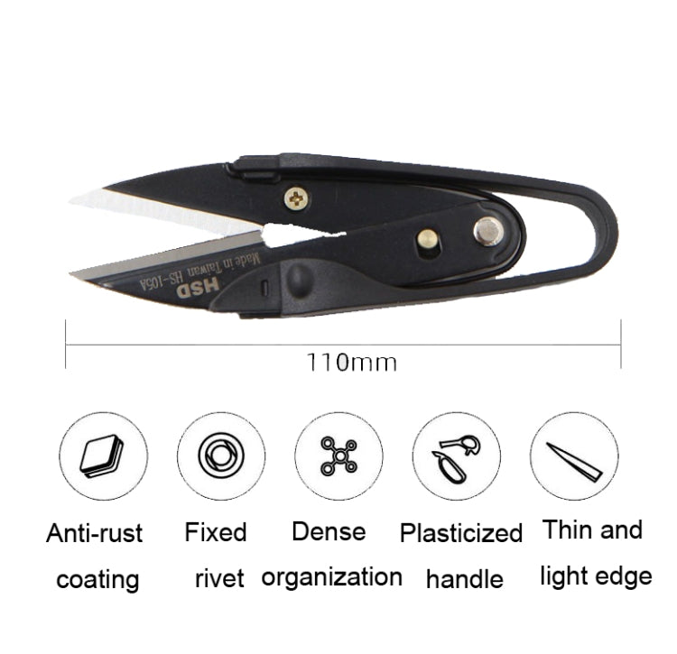 U-Shape Mini Garment Tailor Cutter DIY Embroidery Yarn Scissor