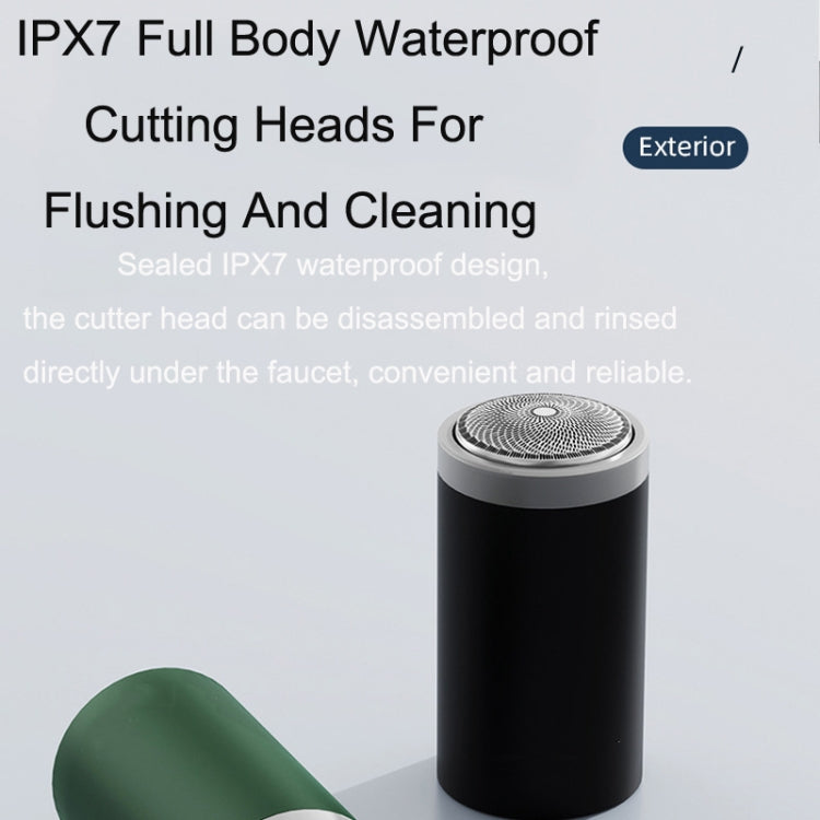 Motorized Men Mini Travel Portable Beard Razor Washable