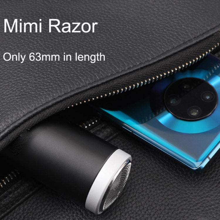 Motorized Men Mini Travel Portable Beard Razor Washable