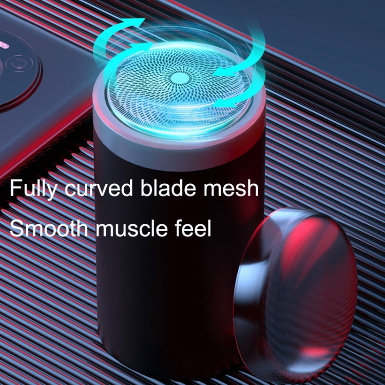 Motorized Men Mini Travel Portable Beard Razor Washable