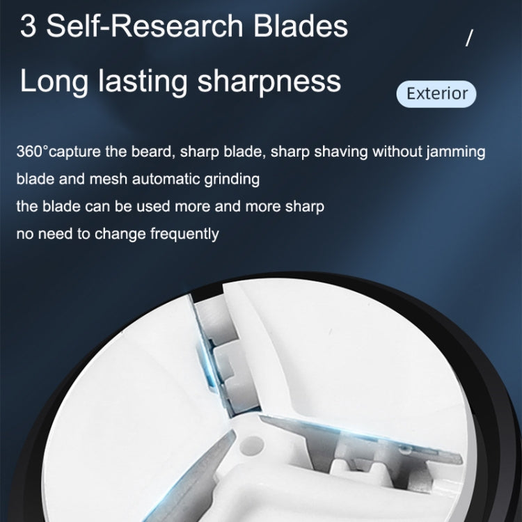 Motorized Men Mini Travel Portable Beard Razor Washable