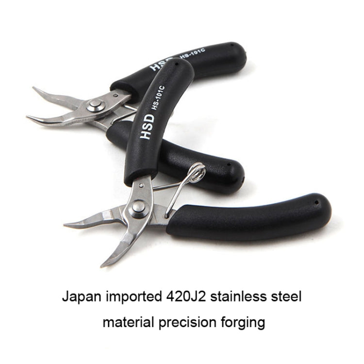 Mini Palm Toothless Fishing Plier Curved Nose Plier Handmade Plier