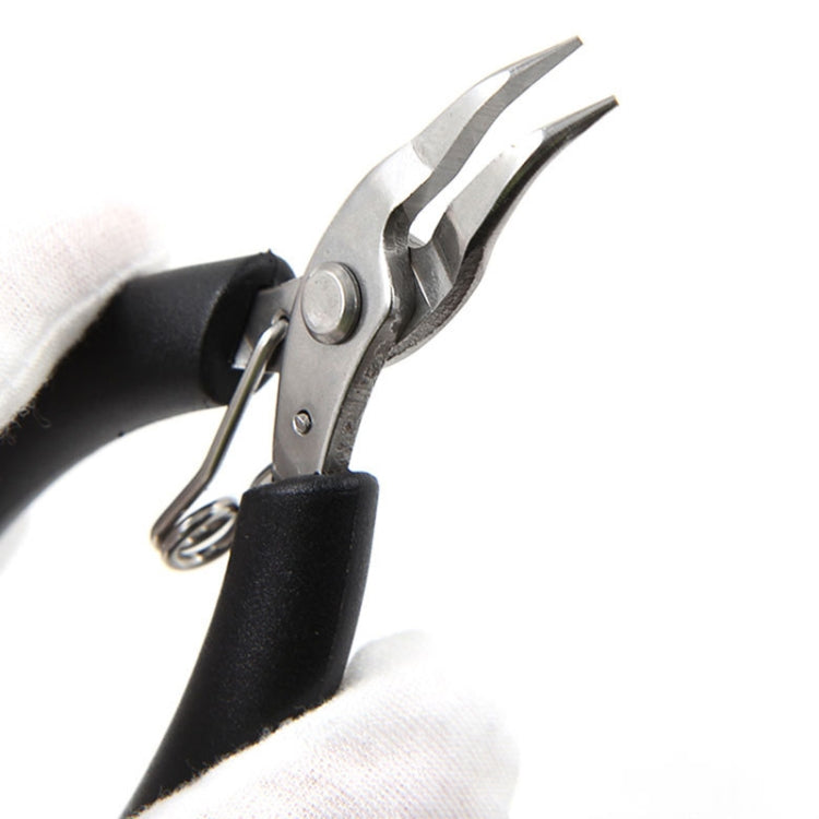 Mini Palm Toothless Fishing Plier Curved Nose Plier Handmade Plier