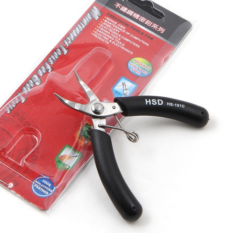 Mini Palm Toothless Fishing Plier Curved Nose Plier Handmade Plier