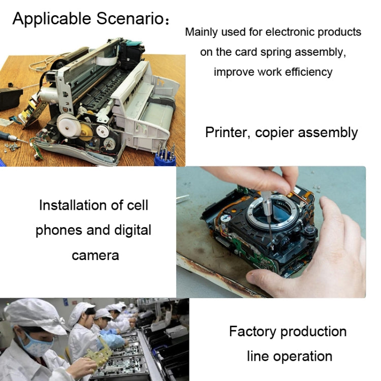 E-Type Spring Clamp Plier C-Type Snap Ring Plier Meson Fork Retaining Ring Plier