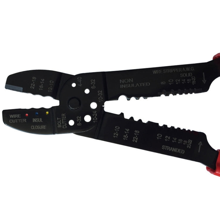 Multifunctional Cable Stripping Manual Crimping Pliers