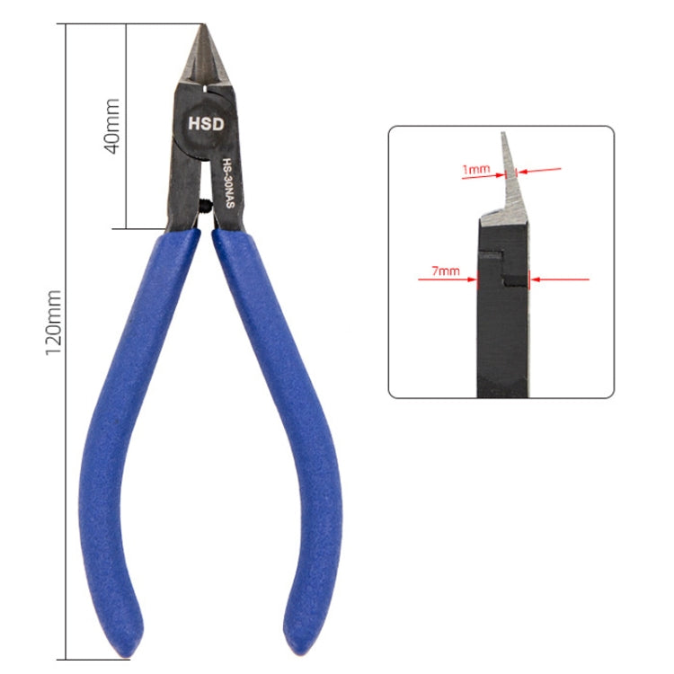 Plastic Model Thin Blade Waterjet Cutting Plier Diagonal Plier Handmade Plier