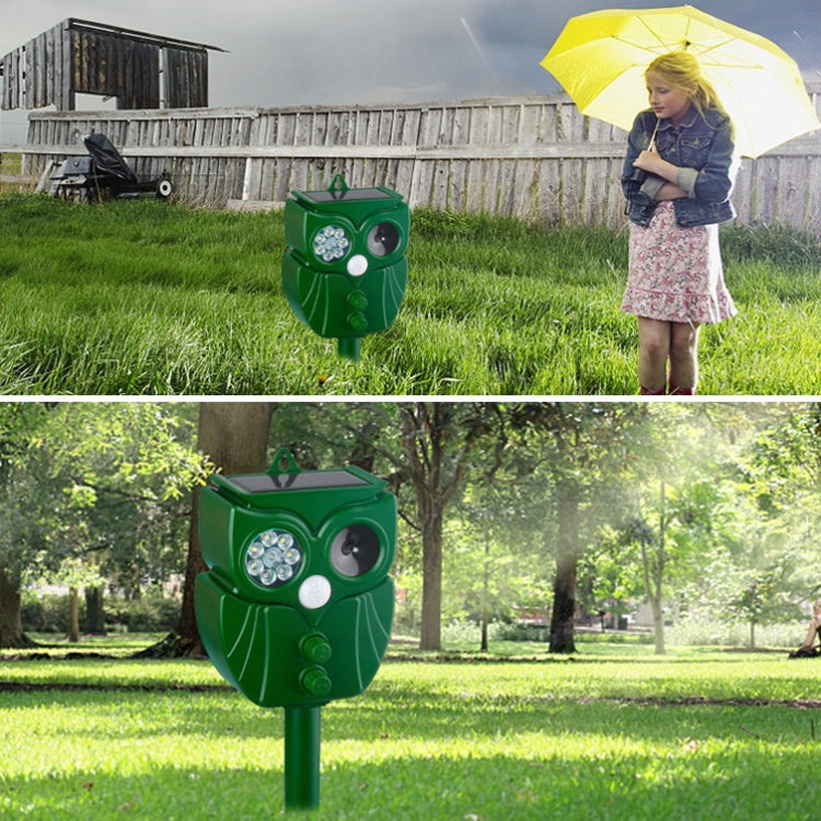 Solar Ultrasonic Rat Repeller Outdoor Multifunctional Infrared Sensor Repeller