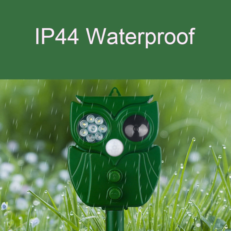 Solar Ultrasonic Rat Repeller Outdoor Multifunctional Infrared Sensor Repeller