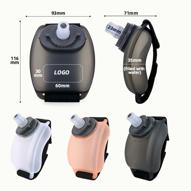 200ml Outdoor Running Wrist Water Bottle Hands Free Sports Cup