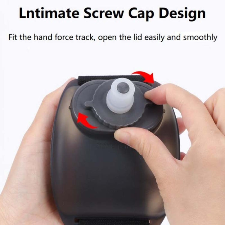 200ml Outdoor Running Wrist Water Bottle Hands Free Sports Cup