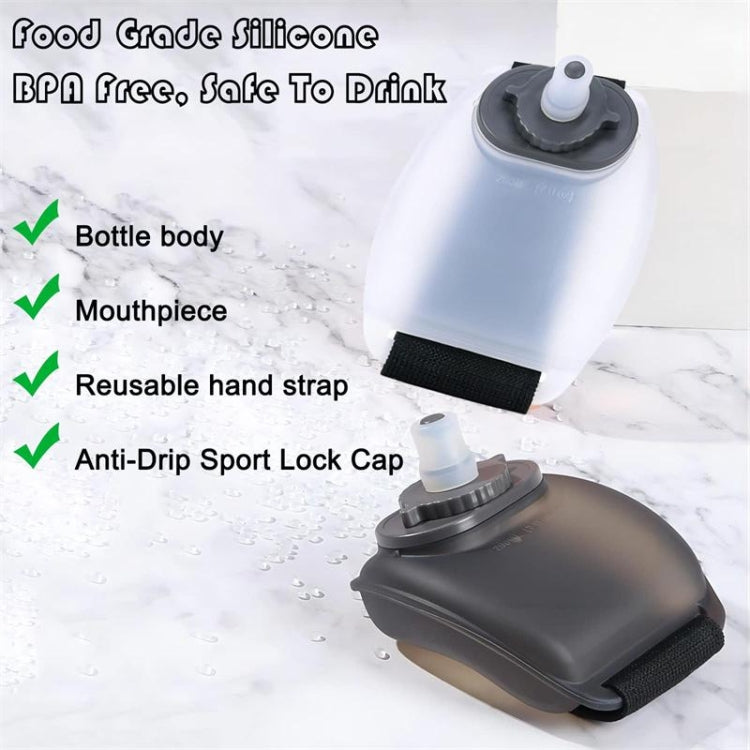 200ml Outdoor Running Wrist Water Bottle Hands Free Sports Cup