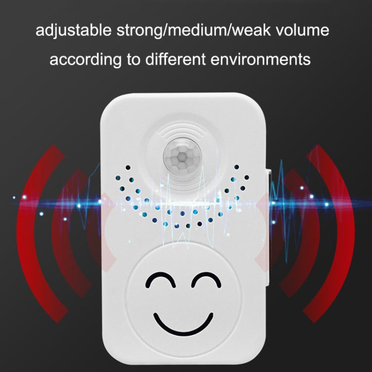 Small Horn Voice Announcement Sensor Entrance Voice Broadcaster Can Used As Doorbell