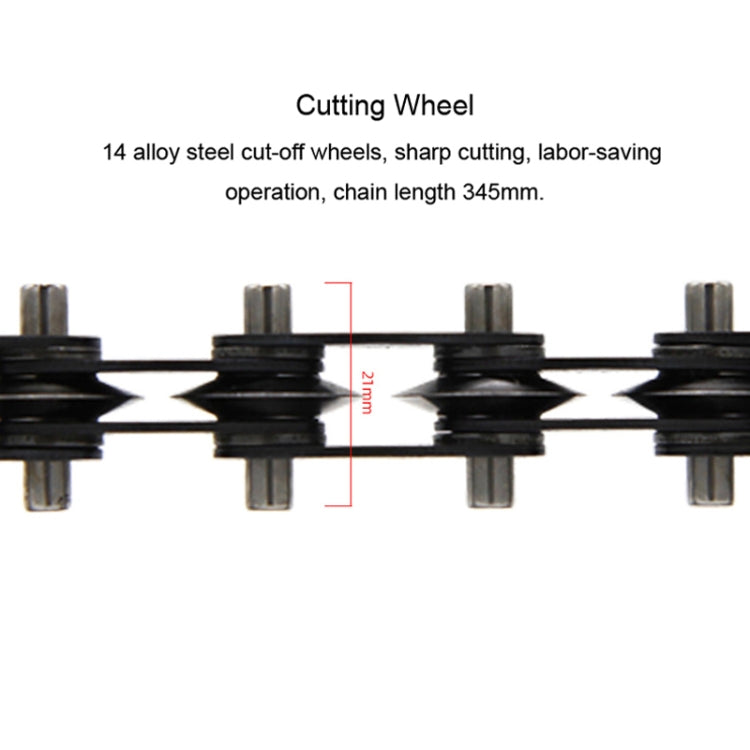 Automobile Exhaust Pipe Chain Cutting Knife Copper And Aluminum Pipe Cutting Knife