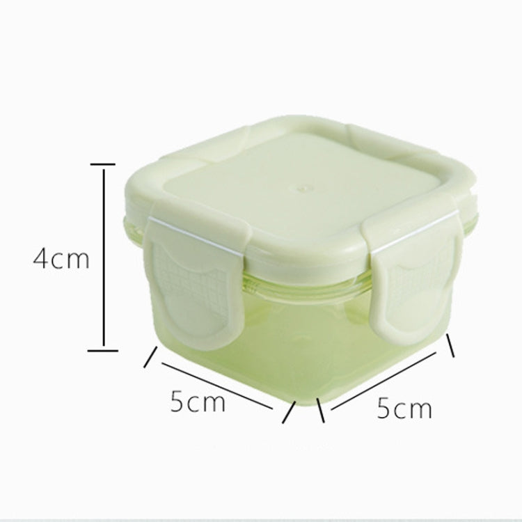 60ml Mini Fresh-Keeping Box Food Grade Thickened Sealed Baby Food Supplement Box