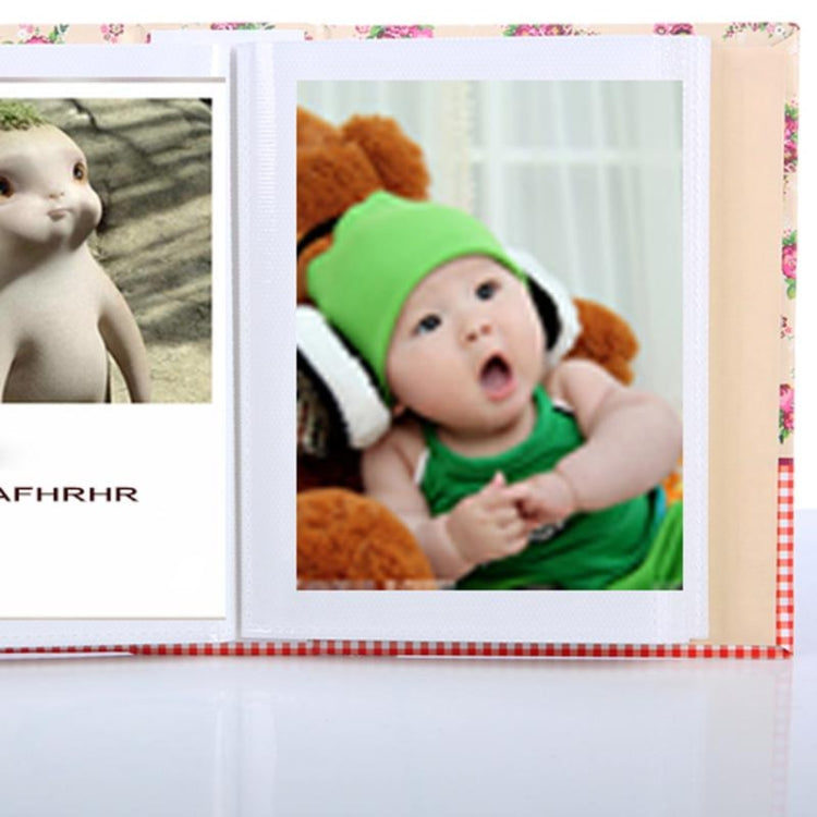 6 inch 100 Sheets 4R Small Floral Flower Pocket Photo Album