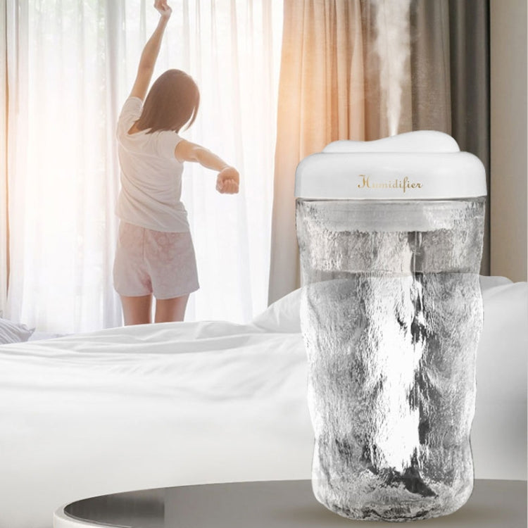 Iceberg Small Car Humidifier Atomization Mute Colorful Aromatherapy Machine