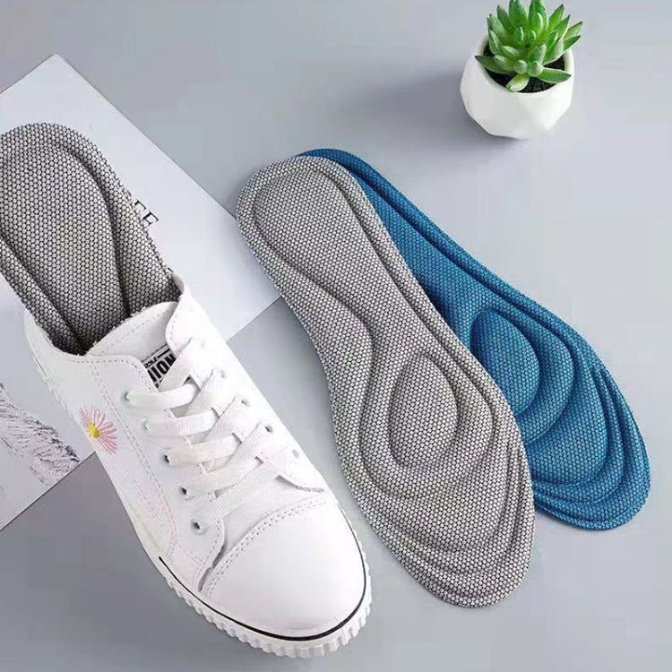 10pairs 5D Nano Antibacterial Deodorant Breathable Anti-Slip Massage Insole
